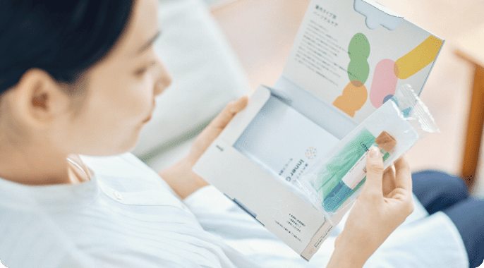 自宅で腸内細菌を検査する